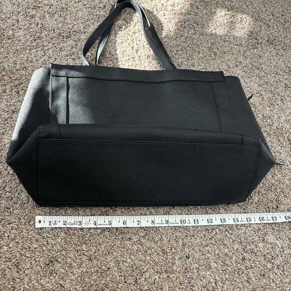 Rebecca Minkoff Women’s Work Tote Black Essential Minimalist Basic - Picture 11 of 16